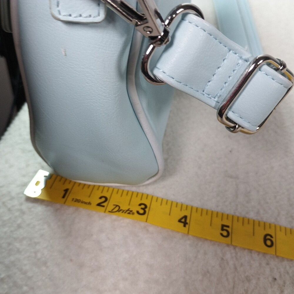 Hot Topic Pastel Blue Bunny Ear Crossbody Bag Sweet Society Blue & White Kawaii - Picture 15 of 16